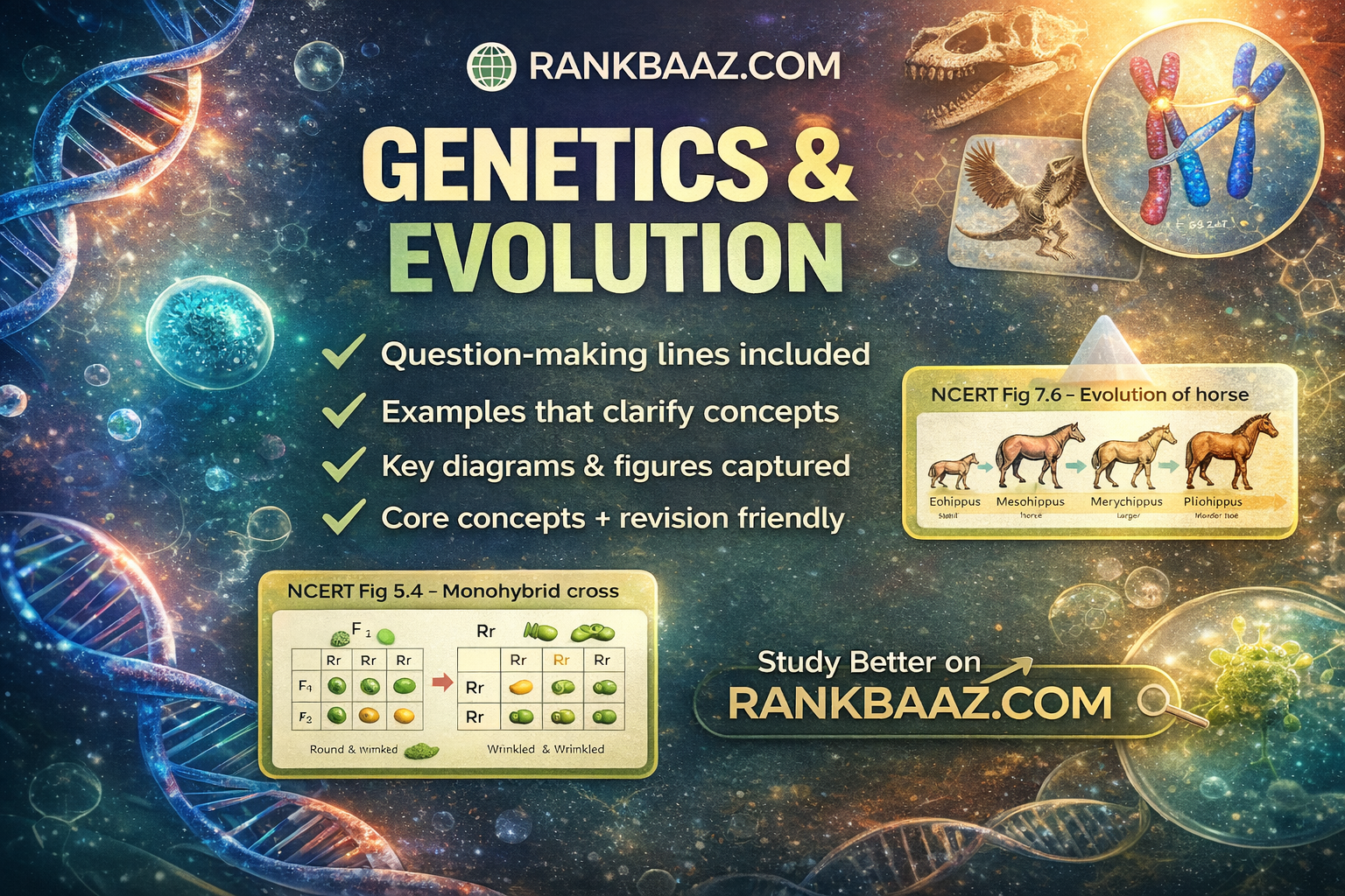 Genetics and Evolution NEET Notes