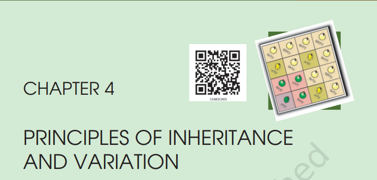 Principles of Inheritance Notes