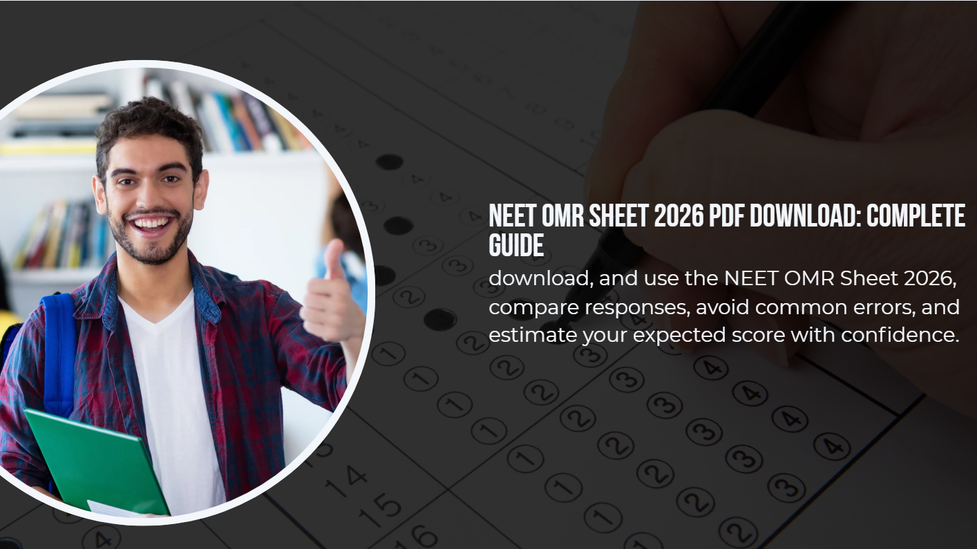 NEET OMR Sheet 2026 dopwnload